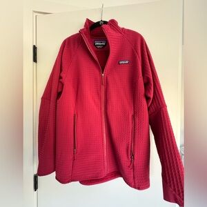 Patagonia Jacket Women's XL Red Full Zip